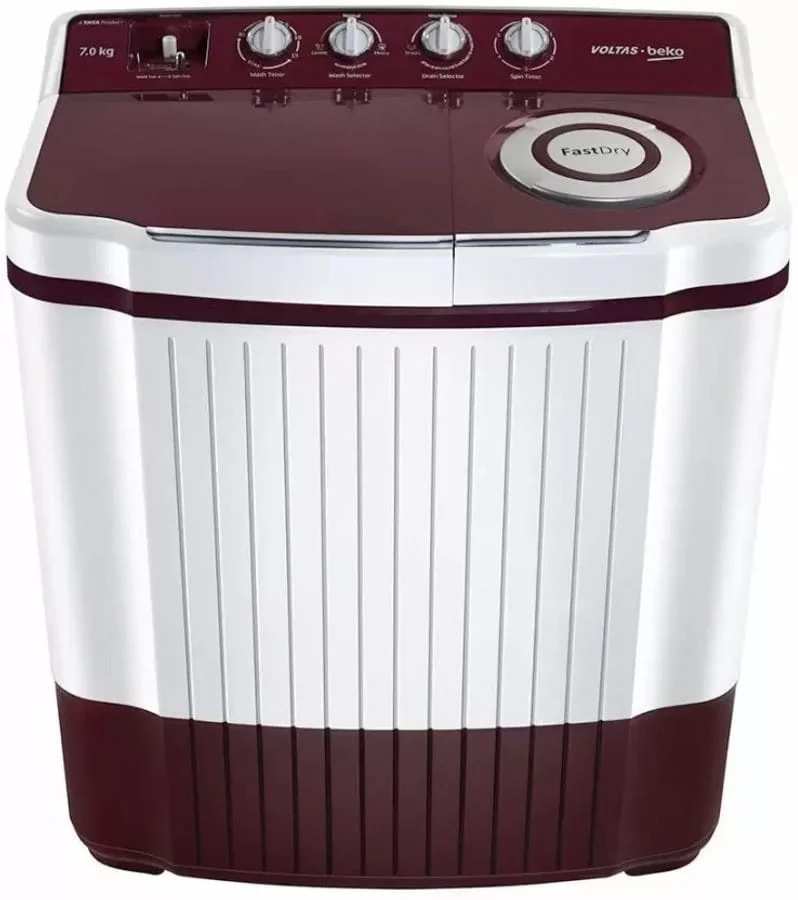 [VOLTAS-WTT70DLIM] Voltas 7kg Semi-Automatic Washing Machine WTT70DLIM