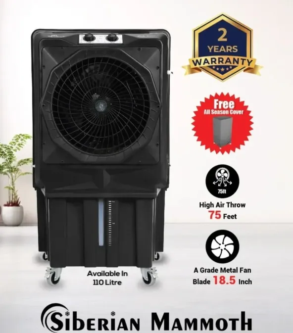 [RR-SIBERIAN-MAMMOTH-110L] RR Signature Siberian Mammoth 110 Litre Air Cooler (2 Year Warranty)
