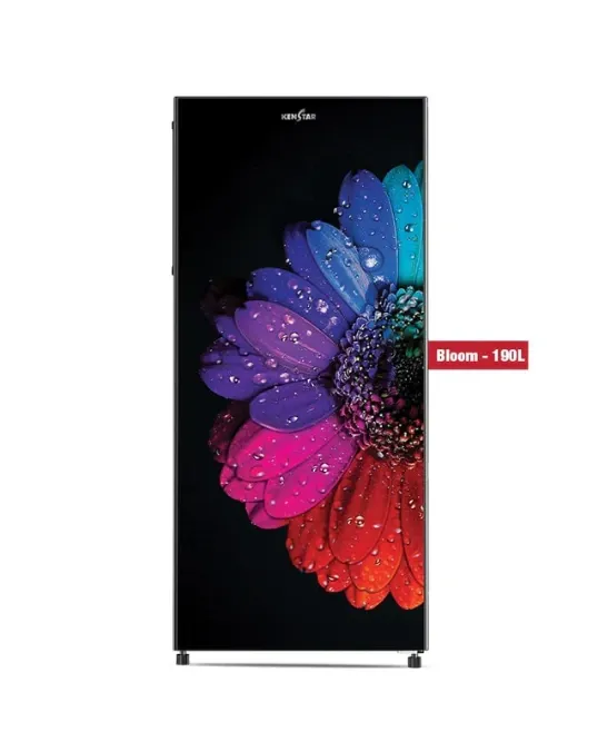 [KENSTAR-REFKD224LTBL] Kenstar 190L 4 Star Single Door Refrigerator Bloom