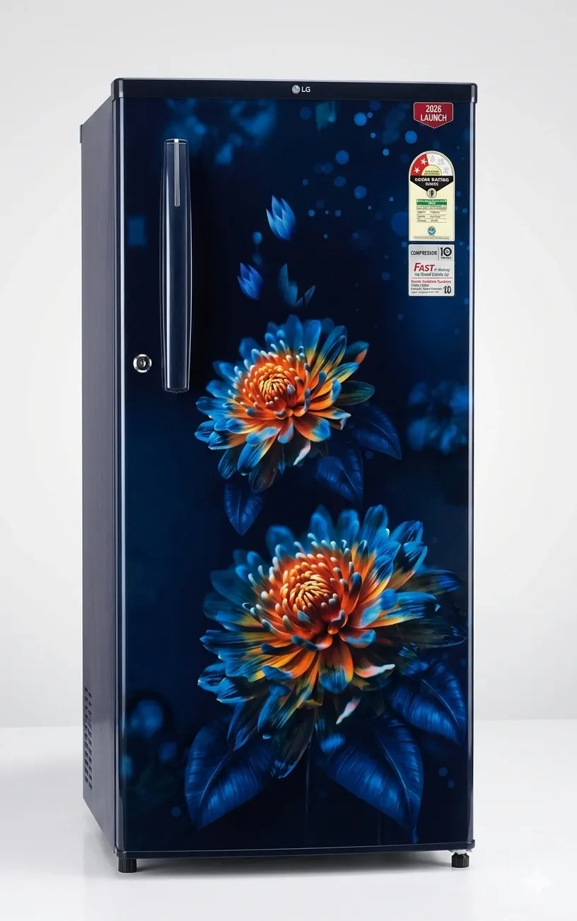[LG-GLD1925W0EF] LG 2 Star 185L Single Door Refrigerator GLD1925W0EF 2026 Model