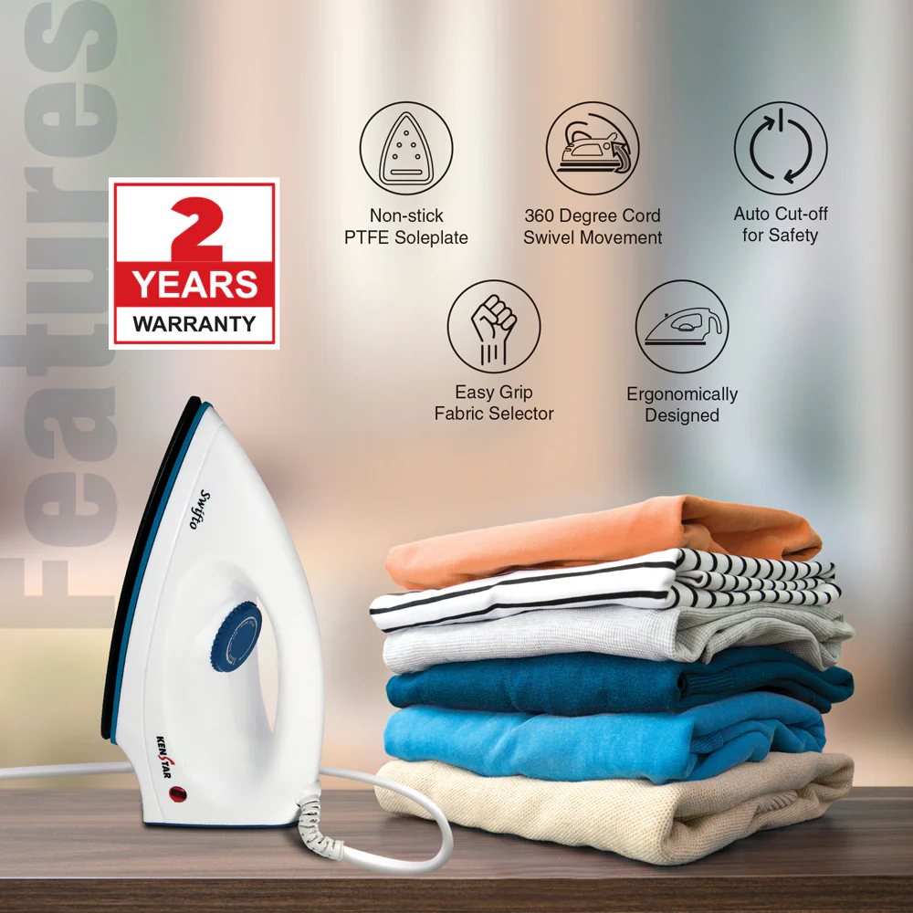 [KDISW110BPRO-DSU Kenstar] Kenstar Swifto Dry Iron